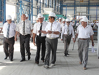 Belarusian nuclear power plant construction site ‘an example for Belarusian builders’