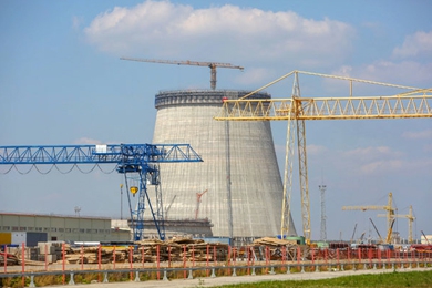 BelNPP construction stays on schedule