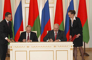 Lukashenko optimistic about major Belarusian-Russian projects<br />