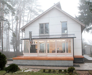 Energy efficient house in Minsk District