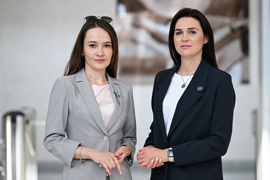 Anastasia Lenkova and Marina Vasilevskaya